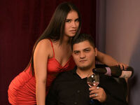 hot naked webcam couple fucking AriandLuigi